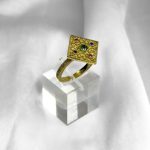 Sapphire Square Ring - Image 2