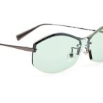 Jacquemus Miami Sunglasses in Nickel and Mint - Image 2