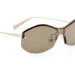 Jacquemus Miami Sunglasses in Gold and Brown - Image 2