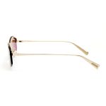 Jacquemus Miami Sunglasses in Gold and Brown - Image 6