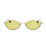 Jacquemus Sirocco Sunglasses in Silver and Khaki