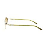 Jacquemus Sirocco Sunglasses in Silver and Khaki - Image 6