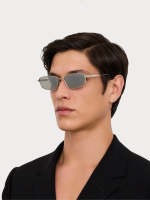 Jacquemus Sera Sunglasses in Silver - Image 5
