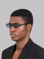 Jacquemus Notte Sunglasses in Black - Image 4