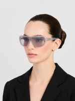 Jacquemus Havana Sunglasses in Oyster - Image 4